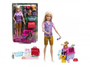 Barbie: Wildtierrettungs-Karrierepuppe mit Zubehör - Mattel