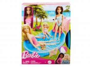 Barbie: Pool mit Puppe - Mattel