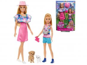 Barbie: Stacie to the Rescue - Barbie und Stacie Set mit Welpe und Zubehör - Mattel