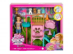 Barbie: Stacie to the Rescue - Hundeschule mit Zubehör - Mattel