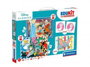 Edukit: Disney Classic 4-in-1 Spielzeugsammlung - Clementoni