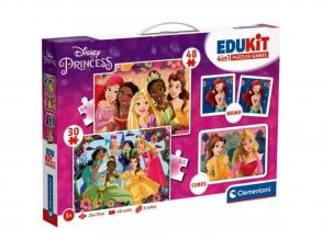 Edukit: Disney Prinzessinnen 4 in 1 Spielzeugsammlung - Clementoni