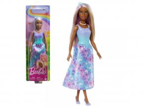 Barbie Dreamtopia: Prinzessinnenpuppe im blau-lila Schmetterlingskleid - Mattel