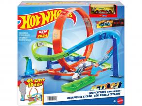 Hot Wheels: Hiperhurok Schienen-Set - Mattel