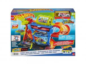 Hot Wheels City: Autowäsche mit farbwechselndem Auto - Mattel