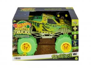 Hot Wheels: Monstertrucks - RC-Fernsteuerung leuchtet im Dunkeln Gunkster Auto 18cm - Mattel