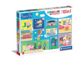 Peppa Pig 10-in-1 Puzzle Set - Clementoni