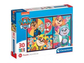 Paw Patrol Supercolor puzzle 30pcs - Clementoni