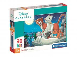 Disney Cat Aristocrats 30 Teile Supercolor Puzzle - Clementoni