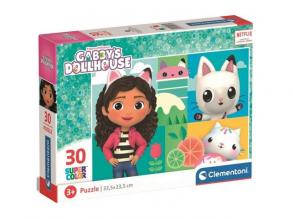 Gabi's Dollhouse Supercolor Puzzle 30teilig - Clementoni