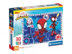 Marvel Spidey 30 Teile Supercolor Puzzle - Clementoni