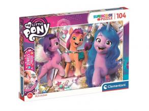 Mein kleines Pony Supercolor Juwelenpuzzle 104pcs - Clementoni