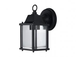 ENDURA CLASSIC LANTERN SQ S E27 BK LEDV