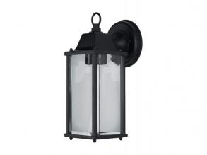 ENDURA CLASSIC LANTERN SQ M E27 BK LEDV