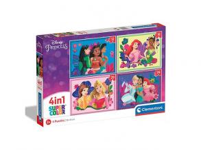 Disney princesses 4 in 1 puzzle - Clementoni