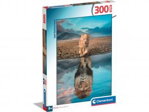 Selbstreflexion Super-Puzzle 300 Teile - Clementoni