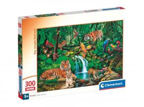 Tiere des Dschungels 300 Teile Super puzzle - Clementoni