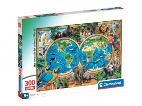 Die erstaunliche Tierwelt 300 Teile Super puzzle - Clementoni