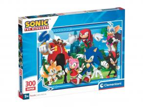 Sonic the hedgehog 300 Teile Super puzzle - Clementoni