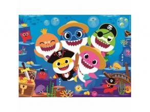 Baby Shark - 15-teiliges Wasserzauber-Puzzle - Clementoni