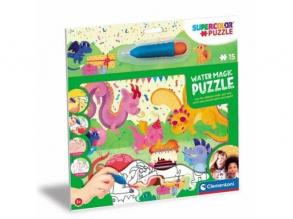 Dragons - 15-teiliges Wasserzauber-Puzzle - Clementoni