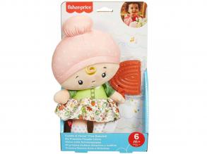 Fisher-Price: Cuddle & Chime erste Stoffpuppe mit Kauspielzeug - Mattel