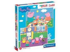 Peppa Pig 2x60Stück Puzzle - Clementoni