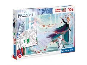 Ice Magic II Double 2 in 1 104pcs färbbares doppelseitiges Puzzle - Clementoni