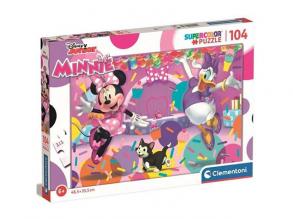 Minnie Mouse und Freunde Supercolor Maxi Puzzle 104pcs - Clementoni