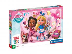 Alice im Wunderland 104 Teile Supercolor-Puzzle - Clementoni