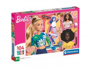 Amazing Barbie-Puppen 104 Stück Supercolor Puzzle - Clementoni