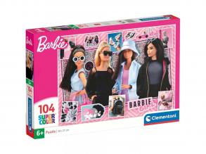 Modische Barbie-Puppen 104 Stück Supercolor Puzzle - Clementoni