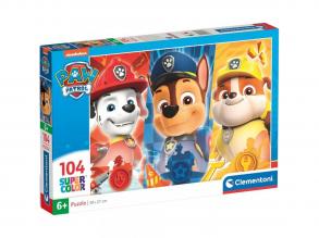 Paw Patrol 104pcs Supercolor puzzle - Clementoni