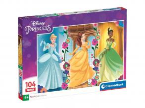 Disney Prinzessinnen 104pcs Super Puzzle - Clementoni