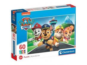 Paw Patrol Supercolor puzzle 60pcs - Clementoni