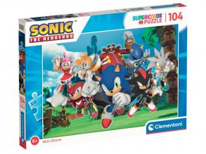 Clementoni 104 Teile Puzzle Sonic