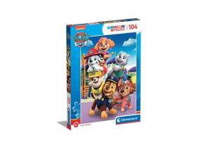 Paw Patrol Supercolor 104teiliges Puzzle - Clementoni