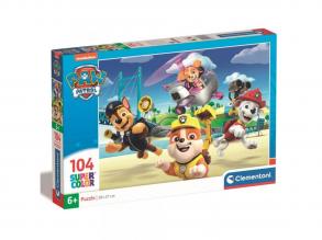 Paw Patrol 104 Teile Super Farbpuzzle - Clementoni