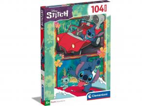 Disney Stitch 104 Teile Super-Puzzle - Clementoni