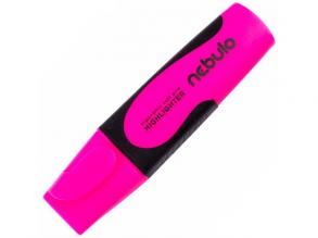 Nebulo: Neon rosa Textmarker 1 Stück