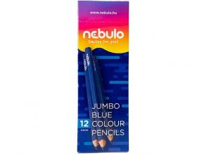 Nebulo: Blaue dreieckige Jumbo Buntstifte 1pc