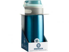 Nebulo: Wabo Thermoskanne aus blauem Stahl 350ml