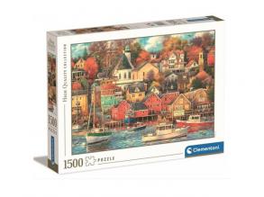 Gute Zeiten am Hafen HQC 1500 Teile Puzzle - Clementoni