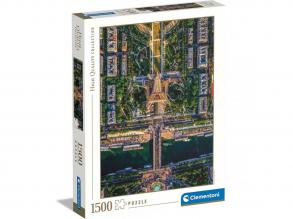 Über Paris HQC 1500 Teile Puzzle - Clementoni