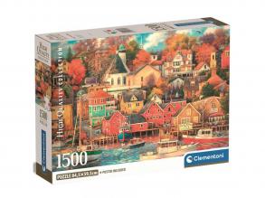 HQC puzzle 1500 Teile Hafenstadt 84,5x59,5cm - Clementoni