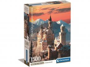 Schloss Neuschwastein 1500 Teile HQC-Puzzle 59,5x84,5cm - Clementoni