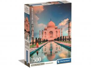 Taj Mahal 1500 Teile HQC-Puzzle 59,5x84,5cm - Clementoni