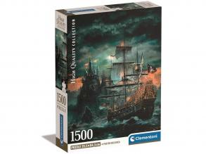 Piratenschiff 1500 Teile HQC puzzle 59,5x84,5cm - Clementoni