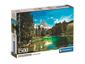 Himmelblauer See 1500 Teile HQC-Puzzle 84,5x59,5cm - Clementoni