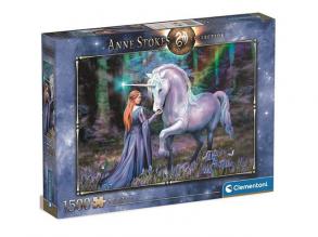 Anne Stokes: Blue Bell Woods 1500teiliges Puzzle - Clementoni